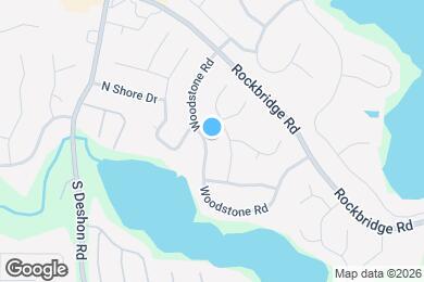 Map image of the property - 606 Woodstone Rd