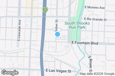 Map image of the property - 833 S Weber St