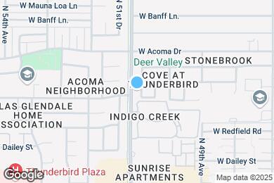 Map image of the property - 14240 N 50th Ln
