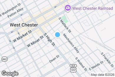 Map image of the property - 206 S Walnut St