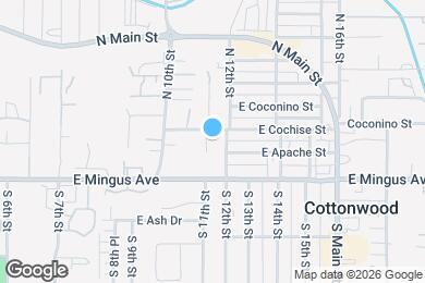 Map image of the property - 1111 E Cochise St