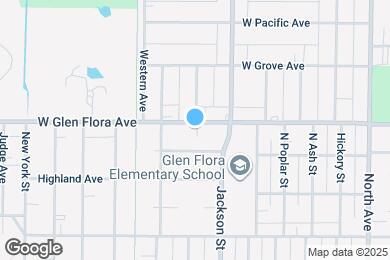 Map image of the property - 931 W Glen Flora Ave