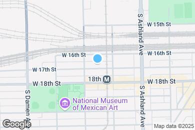 Map image of the property - 1732 W 17th St