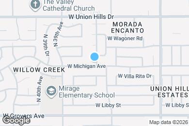 Map image of the property - 3724 W Michigan Ave