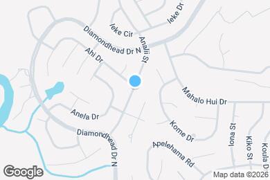 Map image of the property - 7322 Analii St