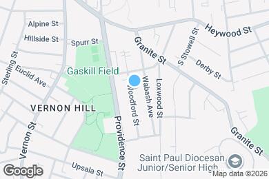 Map image of the property - 12 Woodford St