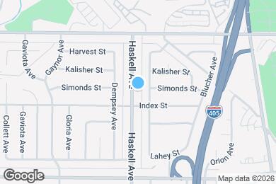 Map image of the property - 11324 Haskell Ave