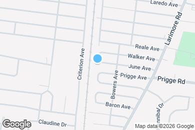 Map image of the property - 1232 June Ave