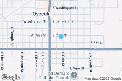 Map image of the property - 314 S Park St