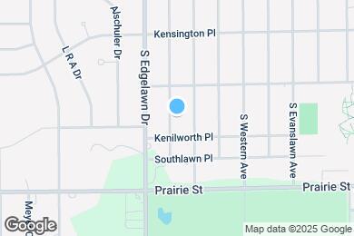 Map image of the property - 330 S Rosedale Ave