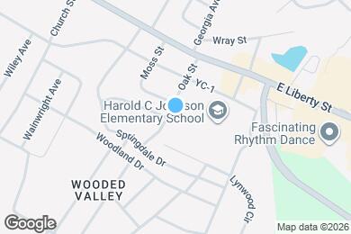 Map image of the property - 207 Oak St