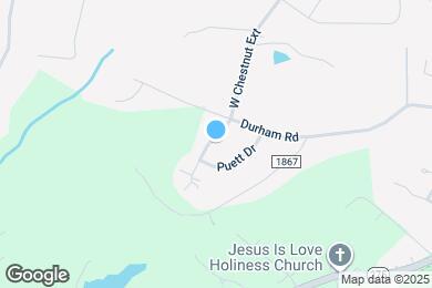 Map image of the property - 105 Wingate Dr