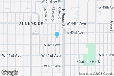 Map image of the property - 4242 Quivas St