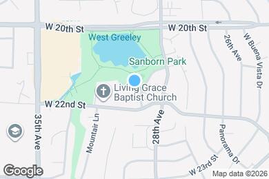 Map image of the property - 2840 W 21st St