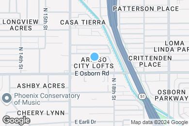 Map image of the property - Arioso City Lofts