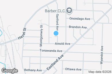 Map image of the property - 592 Sanford Ave