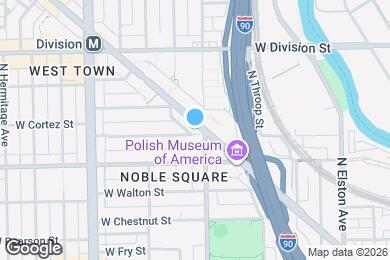 Map image of the property - 1050 N Milwaukee Ave