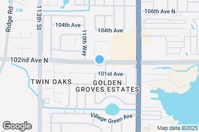 Map image of the property - 10950 102nd Ave N