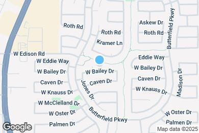 Map image of the property - 43958 W Bailey Dr