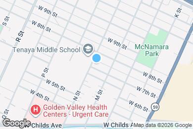 Map image of the property - 655 W 7th St