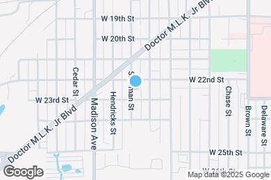 Map image of the property - 2212 Sherman St