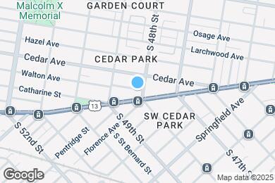 Map image of the property - 630 S 48th St