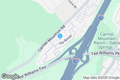 Map image of the property - 13802 Via Rimini