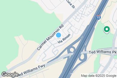Map image of the property - 13858 Via Rimini