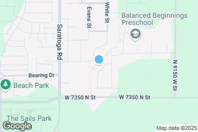 Map image of the property - 243 N Dry Crk Rd