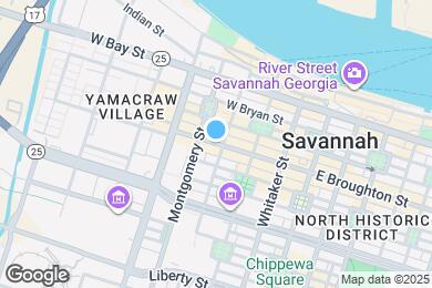 Map image of the property - 321 W Broughton St