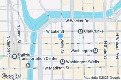 Map image of the property - 150 N Wells St