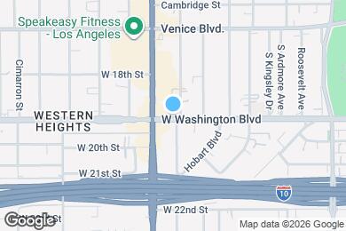 Map image of the property - 2159 W Washington Blvd