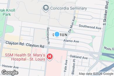 Map image of the property - 6431 Alamo Ave