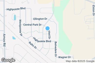 Map image of the property - 831 Olmsted Dr