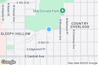 Map image of the property - 646 N Bluff Ave