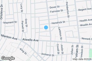 Map image of the property - 57 Fairmount Ave