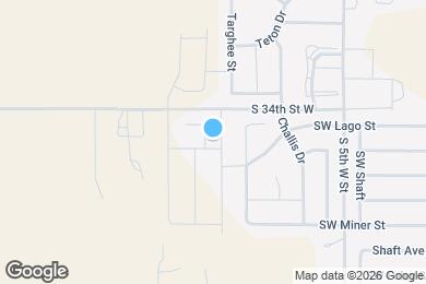Map image of the property - 1840 SW Sparrow Pl