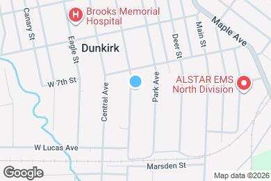 Map image of the property - 718 Washington Ave