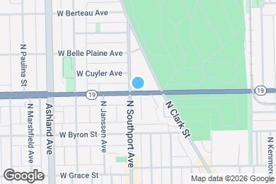 Map image of the property - 1338 W Irving Park Rd