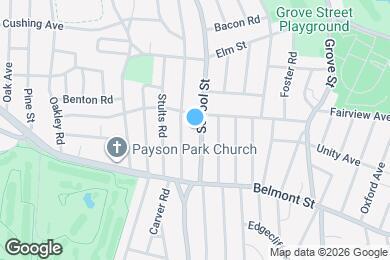 Map image of the property - 551 School St
