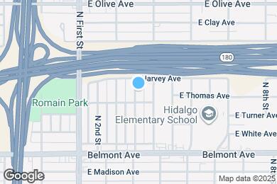 Map image of the property - 724 N 3rd St