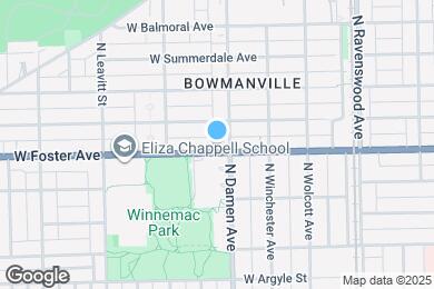 Map image of the property - 2010 W Foster Ave