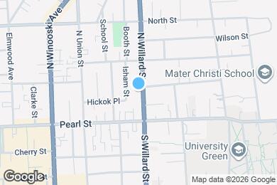Map image of the property - 41 N Willard St