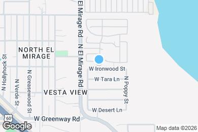 Map image of the property - 12222 W Ironwood St