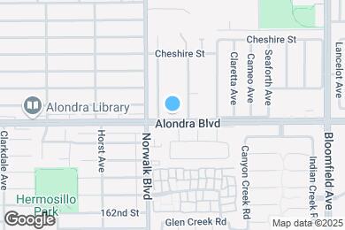 Map image of the property - Alondra Palm LLC