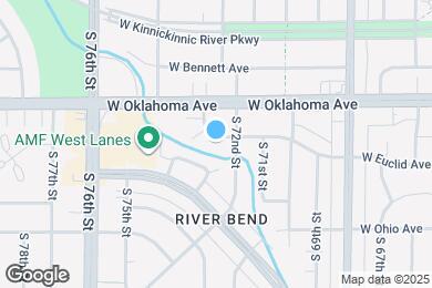 Map image of the property - 7223 W Lakefield Dr