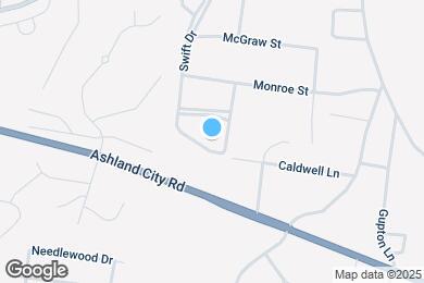 Map image of the property - 713 Ridgecrest Dr