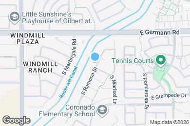 Map image of the property - 4118 S Ramona St