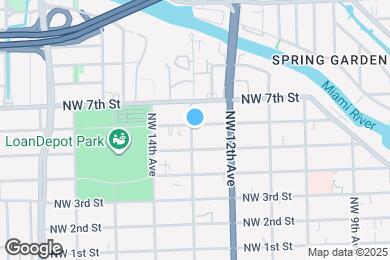 Map image of the property - 1274 NW 6 St