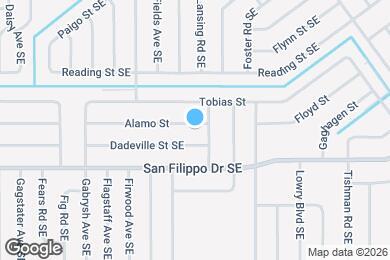 Map image of the property - 486 Alamo St